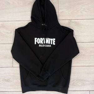 Balenciaga Black Fortnite Hoodie